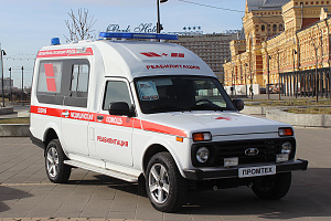 Скорая помощь на базе Lada Niva Legend Kub. Класс А фото
